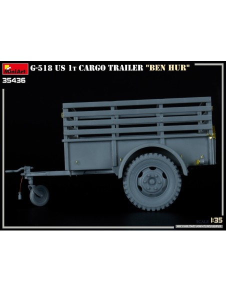 G-518 US 1t Cargo Trailer 'Ben Hur'