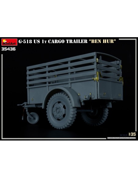 G-518 US 1t Cargo Trailer 'Ben Hur'