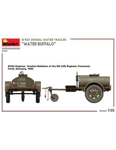 G-527 250 Gal Water Trailer 'Water Buffalo'