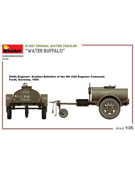 G-527 250 Gal Water Trailer 'Water Buffalo'