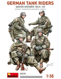 German Tank Riders - Winter Uniform 1944-45