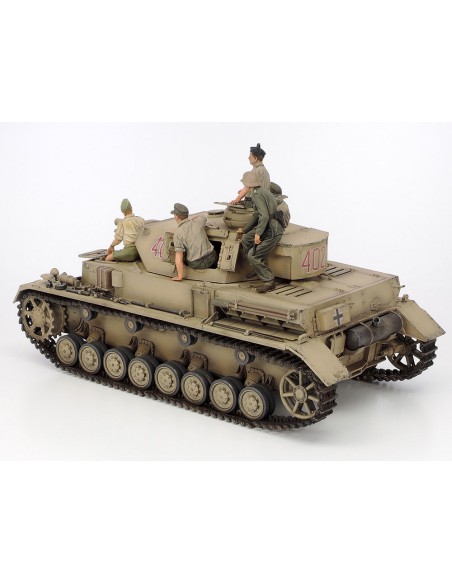 German Tank Panzerkampfwagen IV Ausf.F And Motorcycle 'North Africa' Set
