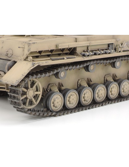 German Tank Panzerkampfwagen IV Ausf.F And Motorcycle 'North Africa' Set