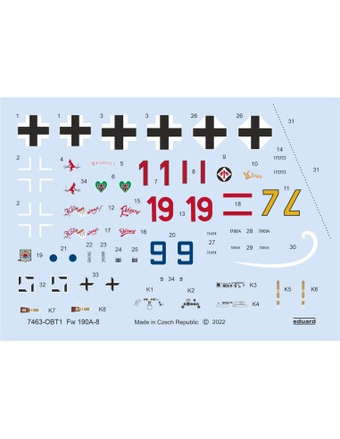 Fw 190A-8 standard wings Weekend edition