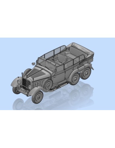 Mercedes G4 (1939 Production) with Passengers