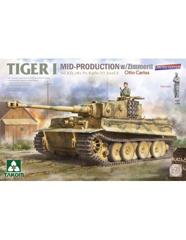 Tiger I Big Box - Mid, Late, Mid/Otto Carius...