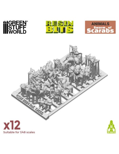 SET IMPRESO EN 3D - ENJAMBRE DE ESCARABAJOS