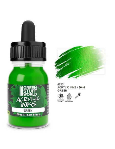 TINTA ACRÍLICA OPACA - VERDE