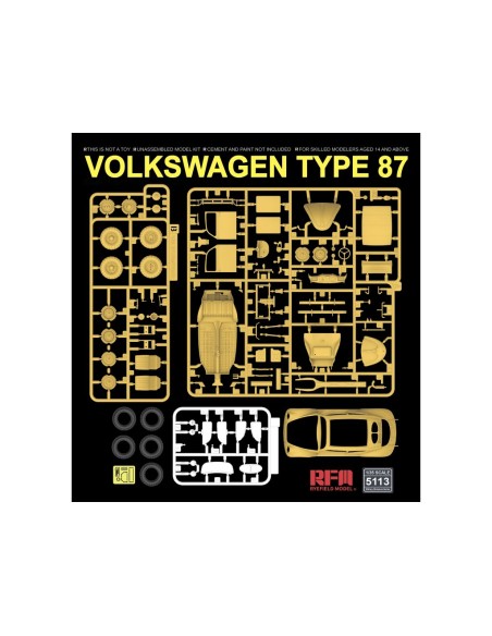 Volkswagen Type 87 with full interior