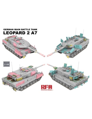 GERMAN MAIN BATTLE TANK W/WORKABLE TANK LEOPARD...