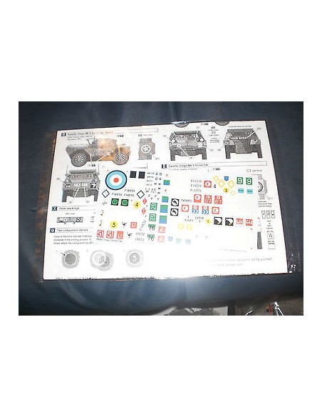 DINGO Mk.1b BRITISH SCOUT CAR w/CREW + CALCAS BISON