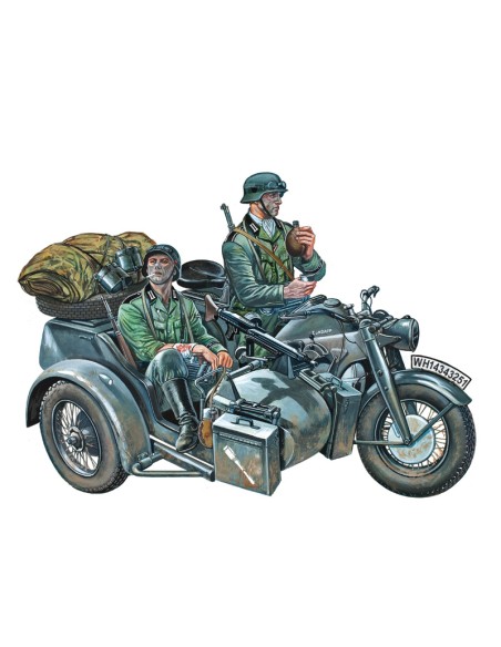 ZÜNDAPP KS750 WITH SIDECAR