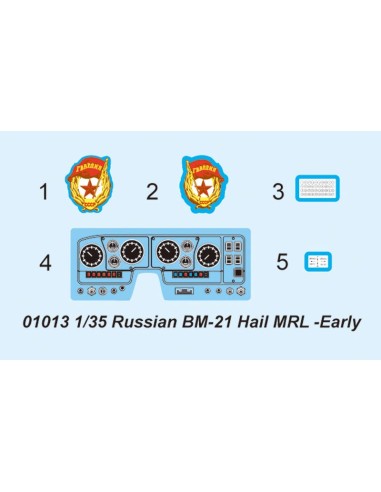 Russian BM-21 Grad Multiple Rocket Launcher Early