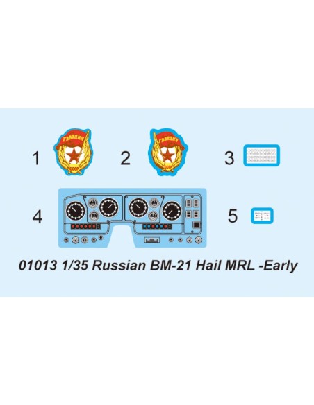 Russian BM-21 Grad Multiple Rocket Launcher Early