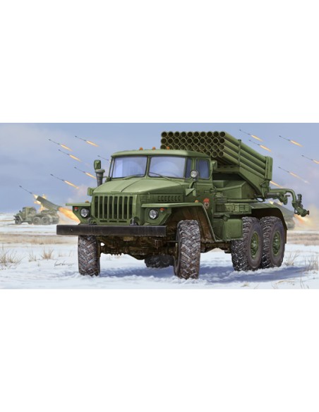 Russian BM-21 Grad Multiple Rocket Launcher Early