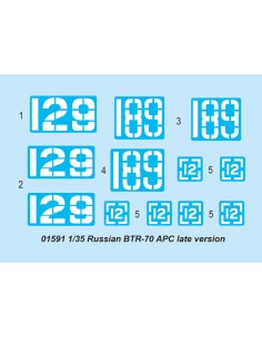 Russian BTR-70 APC late version + RUEDAS RESINA VOYAGER 2