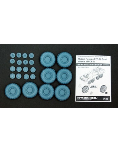 Russian BTR-70 APC late version + RUEDAS RESINA...