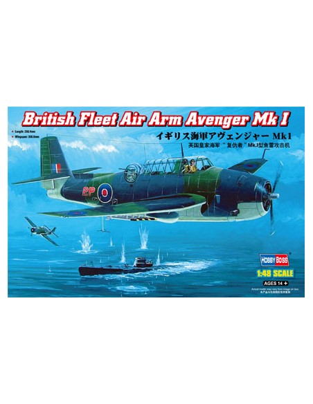 British Fleet Air Arm Avenger Mk 1+ MASCARAS EDUARD EX264