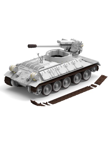 T-34/D30 122MM Syrian Self-Propelled Howitzer