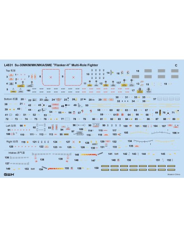 Su-30 MKM / MK / MKA / SME 'Flanker H'...