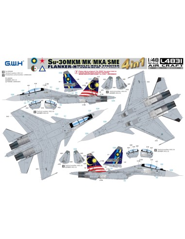 Su-30 MKM / MK / MKA / SME 'Flanker H'...
