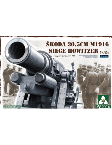 Skoda 30,5CM m1916 Siege Howitzer