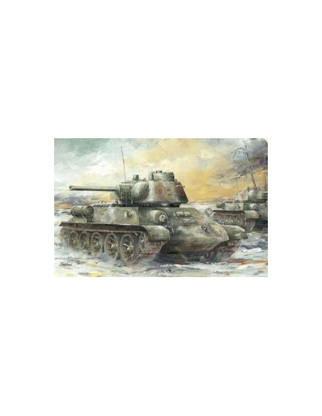 SOVIET T34/76 MOD.1943 WITH COMMANDER CUPOLA