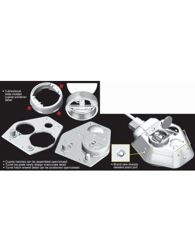 SOVIET T34/76 MOD.1943 WITH COMMANDER CUPOLA