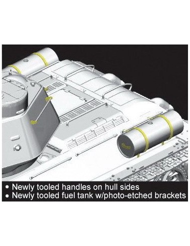 SOVIET T34/76 MOD.1943 WITH COMMANDER CUPOLA