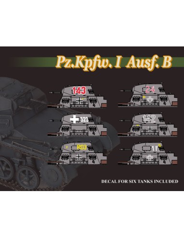 Pz.Kpfw.I Ausf. B + EXTRAS CALCAS, RUEDAS,...