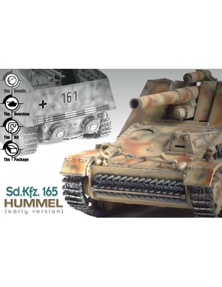 SD.KFZ. 165 HUMMEL (EARLY VERSION) - SIN FIGURAS