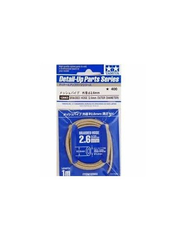 TUBO TRENZADO 2,6mm