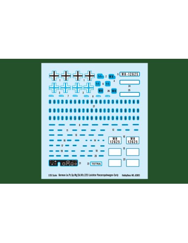 Sd.Kfz.221 Leichter Panzerspahwagen-Early version