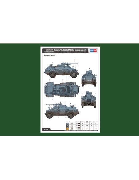 Sd.Kfz.221 Leichter Panzerspahwagen-Early version