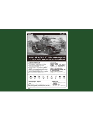 Sd.Kfz.221 Leichter Panzerspahwagen-Early version