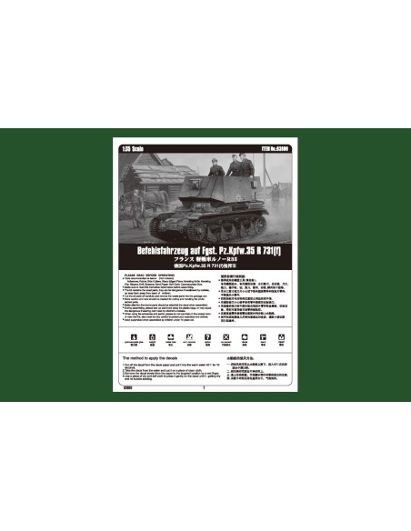 Befehlsfahrzeug Auf Fgst.Pz.Kpfw.35 R 731(f)