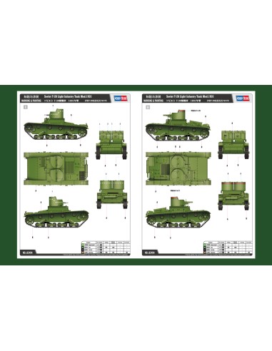 Tanque de infantería ligera soviético T-26...