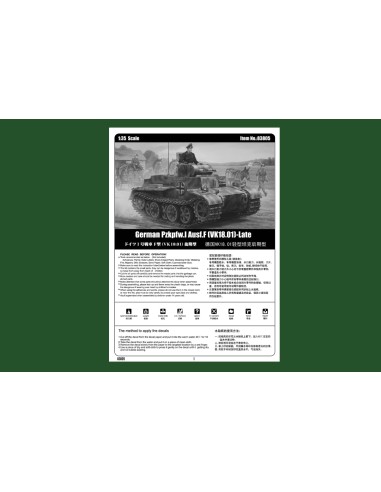 German Pzkpfw.I Ausf.F (VK18.01)-Late