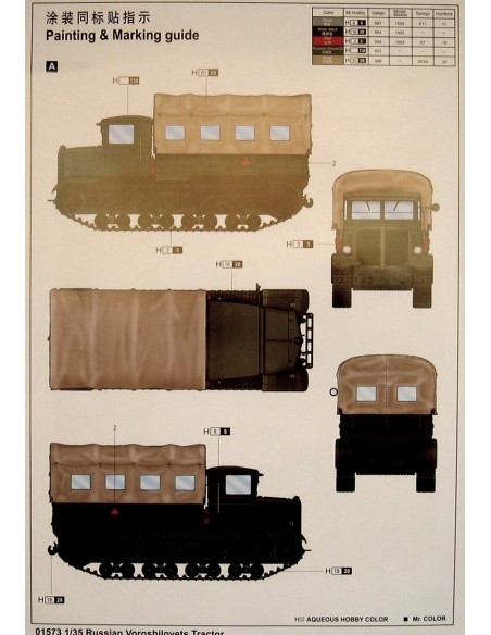 Russian Voroshilovets Tractor