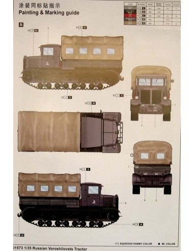 Russian Voroshilovets Tractor