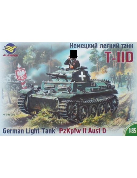 PzKpfw II Ausf D German Light Tank