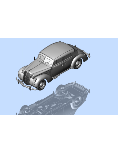 Admiral Cabriolet - WWII German Staff Car with...