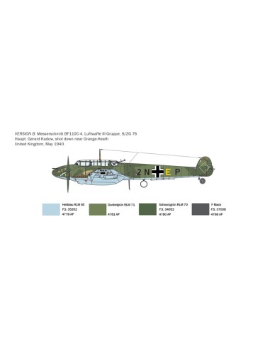 Bf-110 C3/C4 Zerstörer