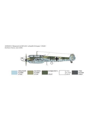 Bf-110 C3/C4 Zerstörer