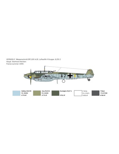 Bf-110 C3/C4 Zerstörer