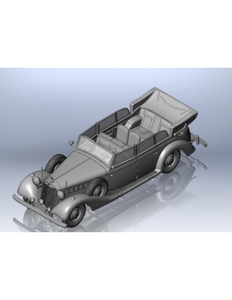 Typ 770K (W150) Tourenwagen WWII German Leader's Car