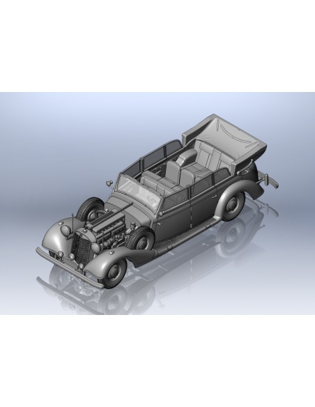 Typ 770K (W150) Tourenwagen WWII German Leader's Car