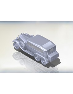 Typ G4 (W31) with open cover WWII German Passenger Car 2