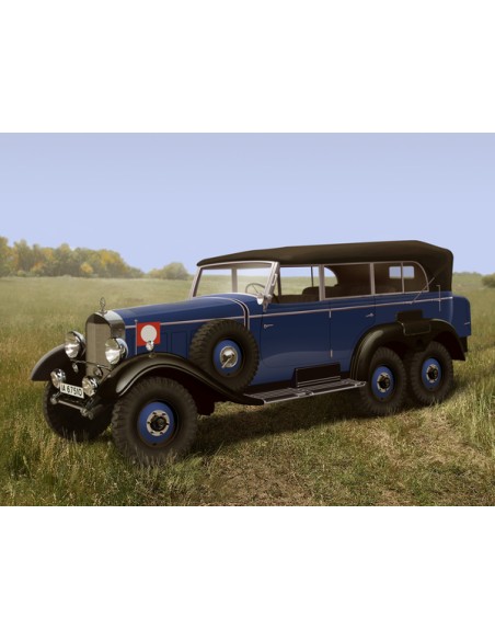 Typ G4 (W31) with open cover WWII German Passenger Car