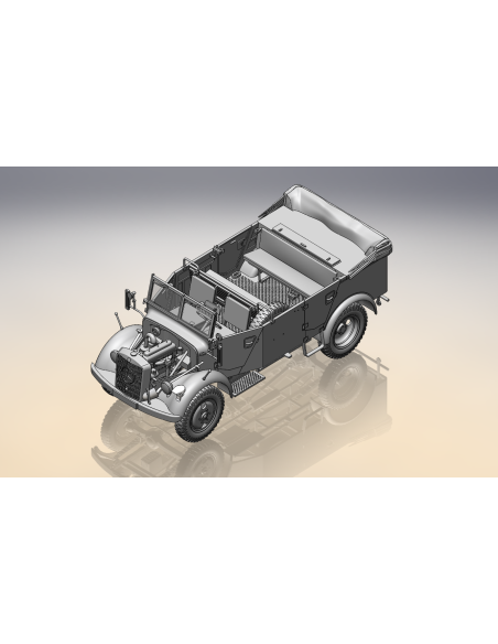 L1500A (Kfz.70) WWII German Personnel Car